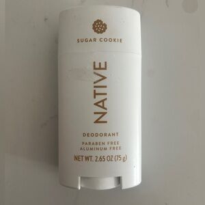 Native Deodorant Sugar Cookie Scent | Paraben & Aluminum Free | New 2.65 oz